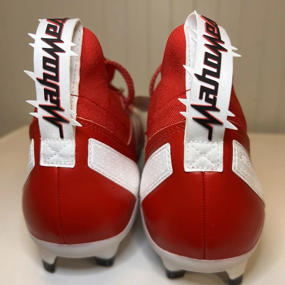 Adidas Adizero Impact + PE‎ Patrick Mahomes Chiefs Red Football Cleats Men's 11